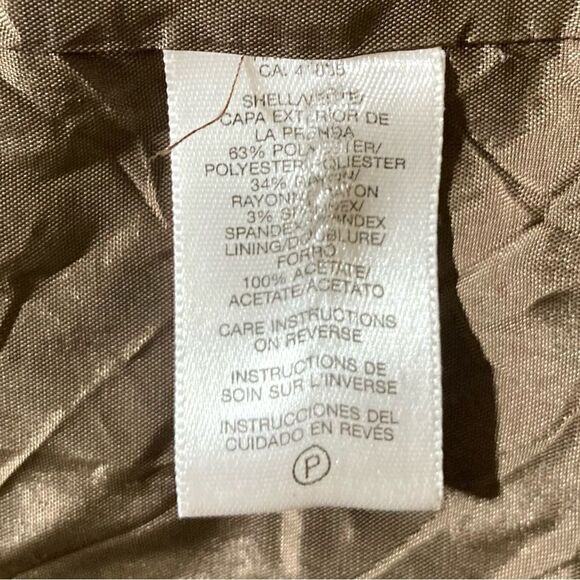 Michael Michael Kors Size 6 Brown Plaid Midi Dress - Picture 12 of 12